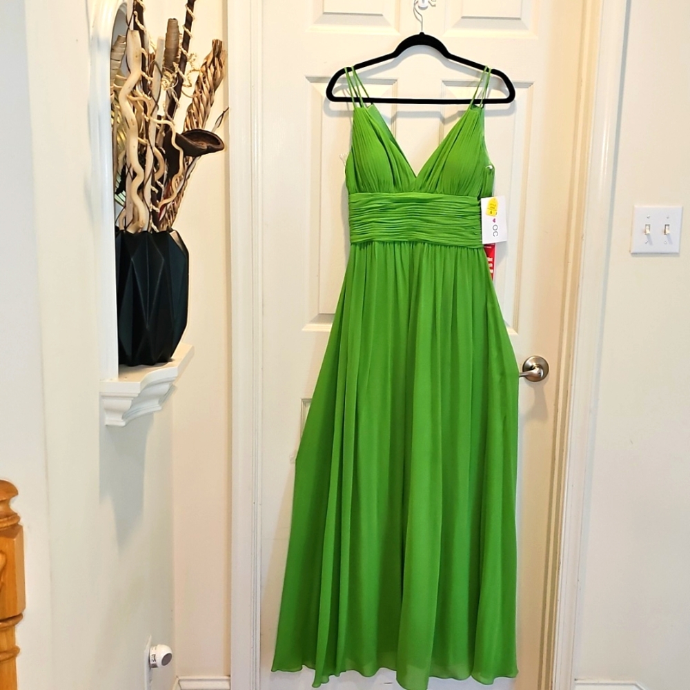 OC by OC Maxi Green Dress Prom Wedding Special Occasion